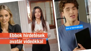 Ebook hirdetések avatár videókkal